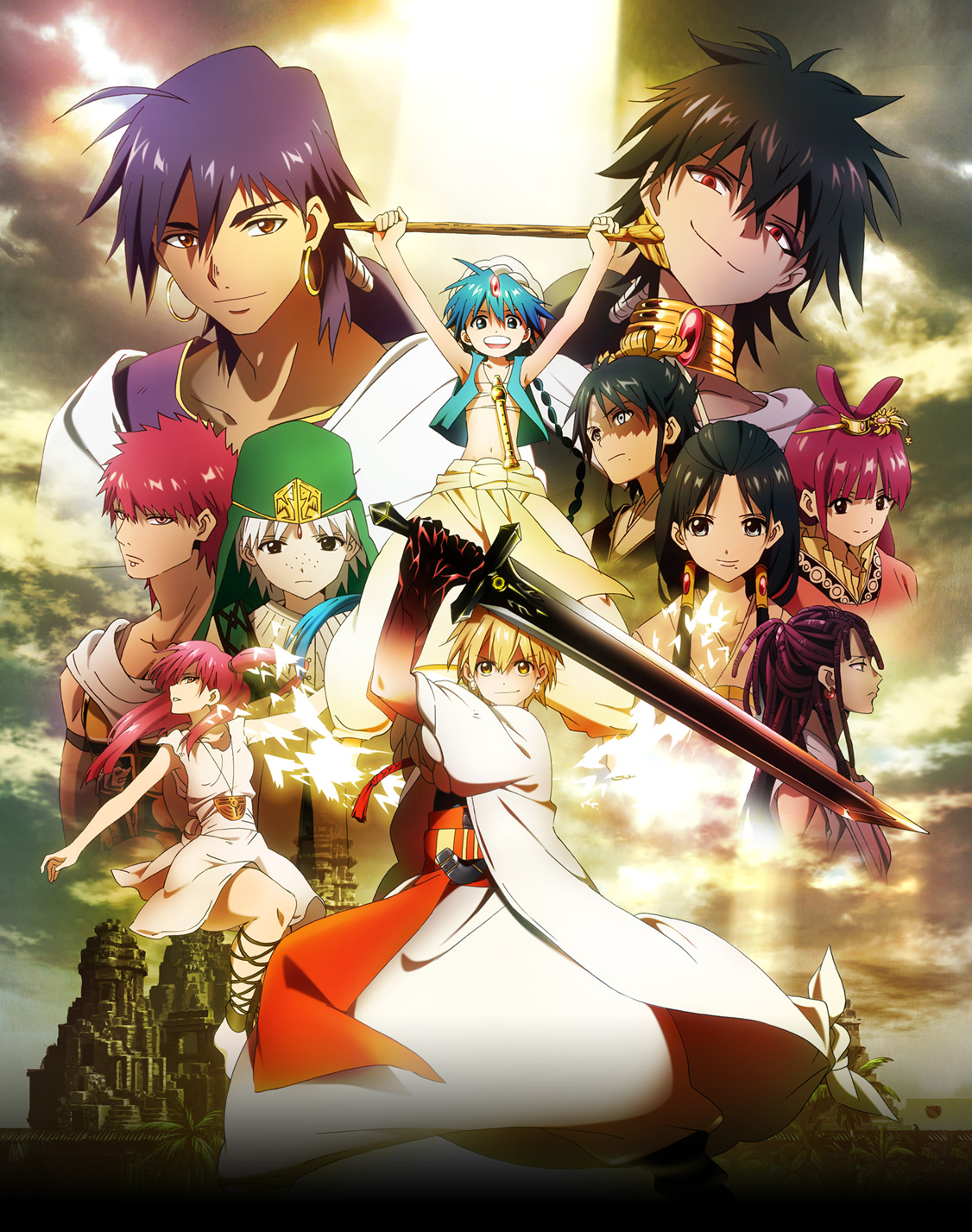 Magi The Labiryrinth of Magic Subtitle Indonesia 1-25 Completed (RE UPLOAD)
