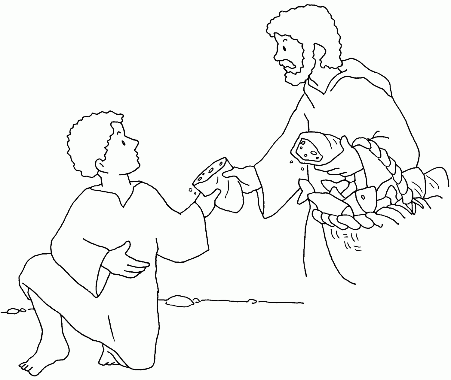 clipart of jesus performing miracles - photo #23