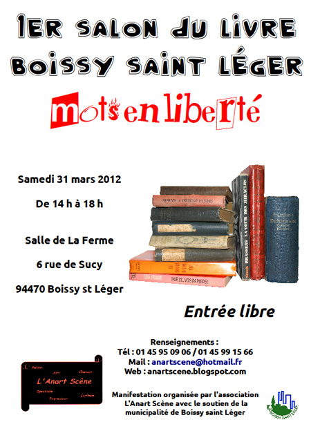 Affiche du 1er salon 2012 Boissy Saint Léger