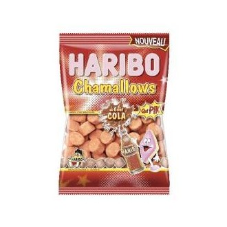 Test des bonbons Haribo Chamallox cola pik