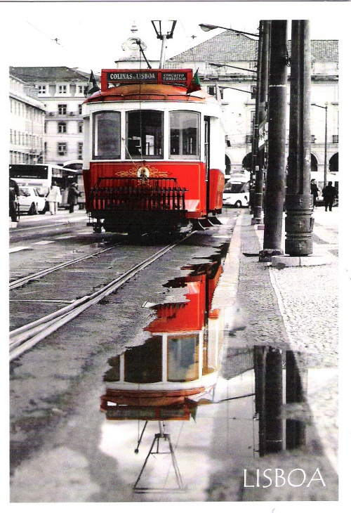 Une carte postale originale....de Lisbonne