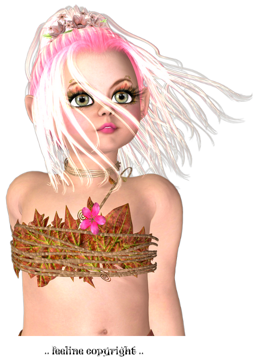 tube poser  lily fée