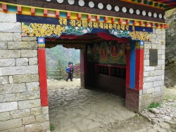 Porte d'accès au Sagarmatha National Park