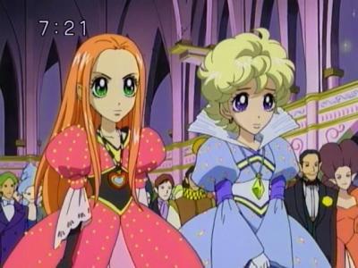 2 filles anime en robe