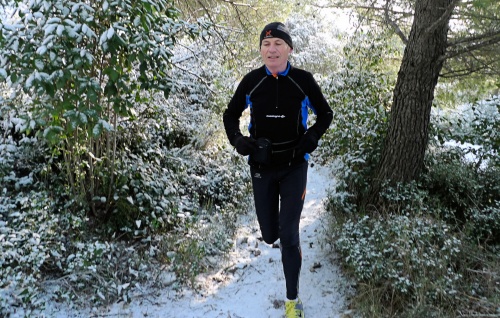 Petite entraînement dans la neige