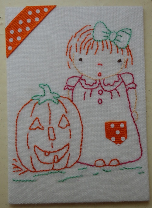 ATC d'automne avec Roselyne