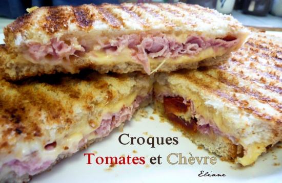 Croques Tomates et Chèvre