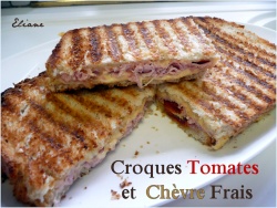 Croques Tomates et Chèvre